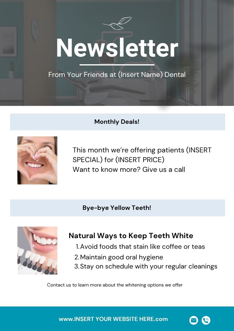 Short Email Newsletter Template