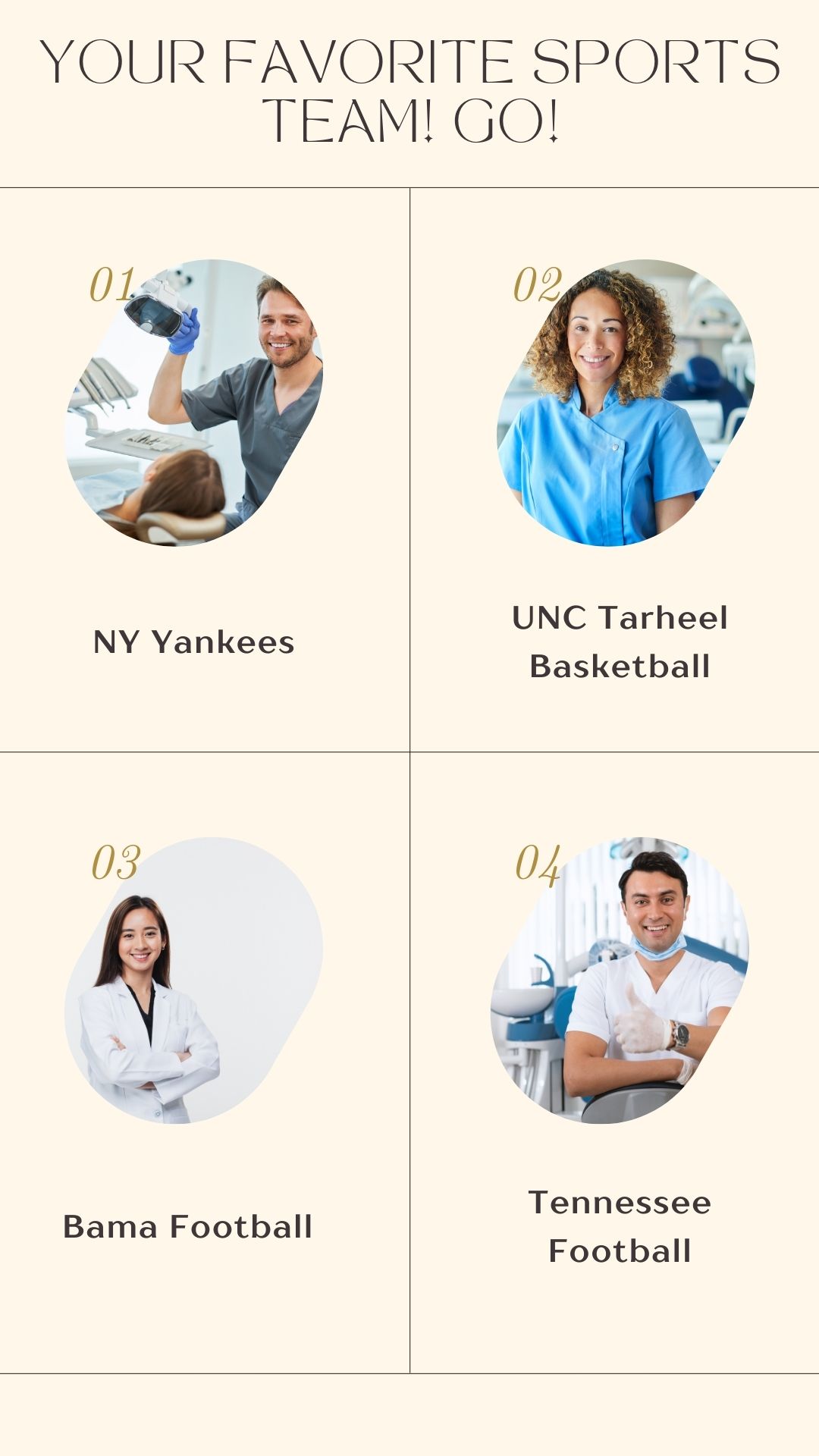 Your Favorite Sports Team!